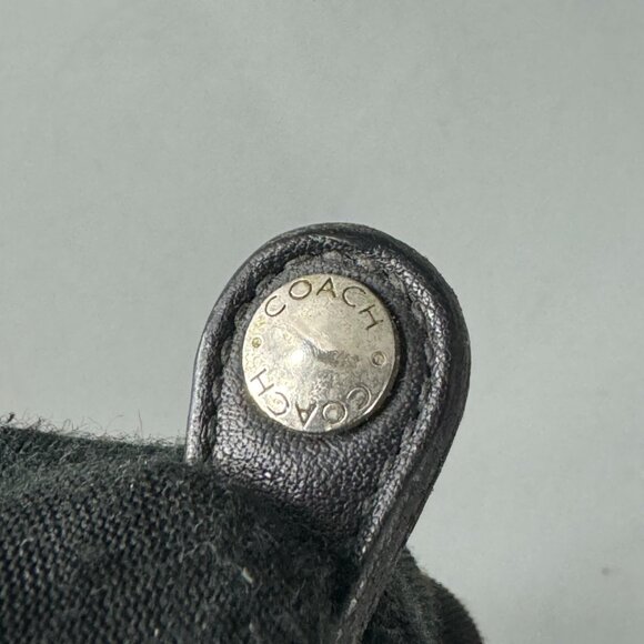 Vintage COACH Zip Around Wallet Card Case - Picture 8 of 15